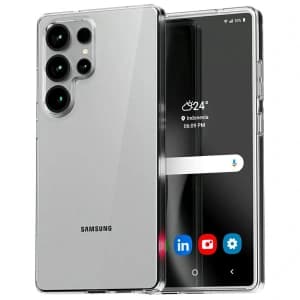 Mercury Jelly Clear Case Samsung Galaxy S25 Ultra klar