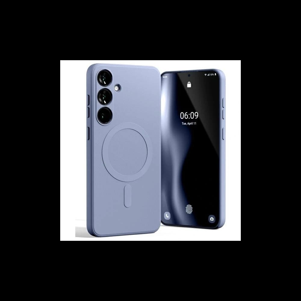 Mercury MagSafe Semi-Silikon-Hülle Samsung Galaxy S24 FE Lavendel