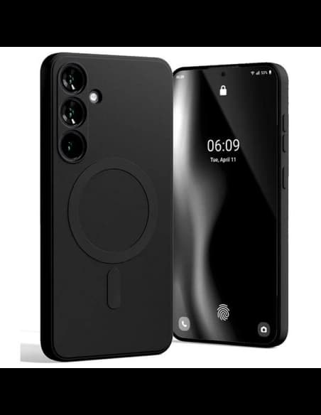 Carcasa Semi-Siliconică Mercury MagSafe pentru Samsung Galaxy S24+ Plus neagră