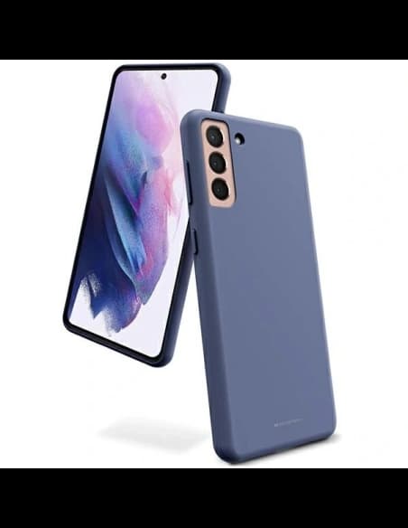 Mercury Silikonhülle für Apple iPhone 15 Pro Max lila