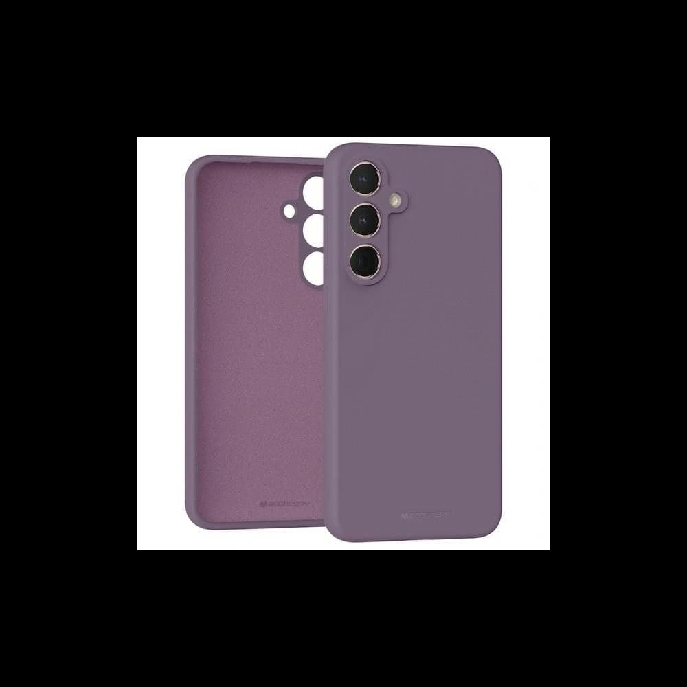 Husa din silicon Mercury pentru Samsung Galaxy A35, violetă - 1