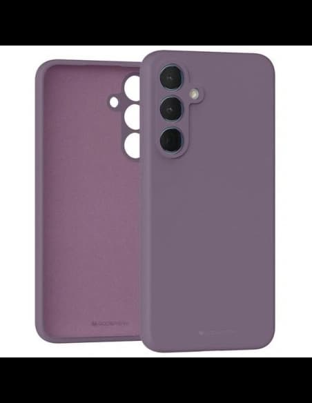 Husa din silicon Mercury pentru Samsung Galaxy A55, violetă