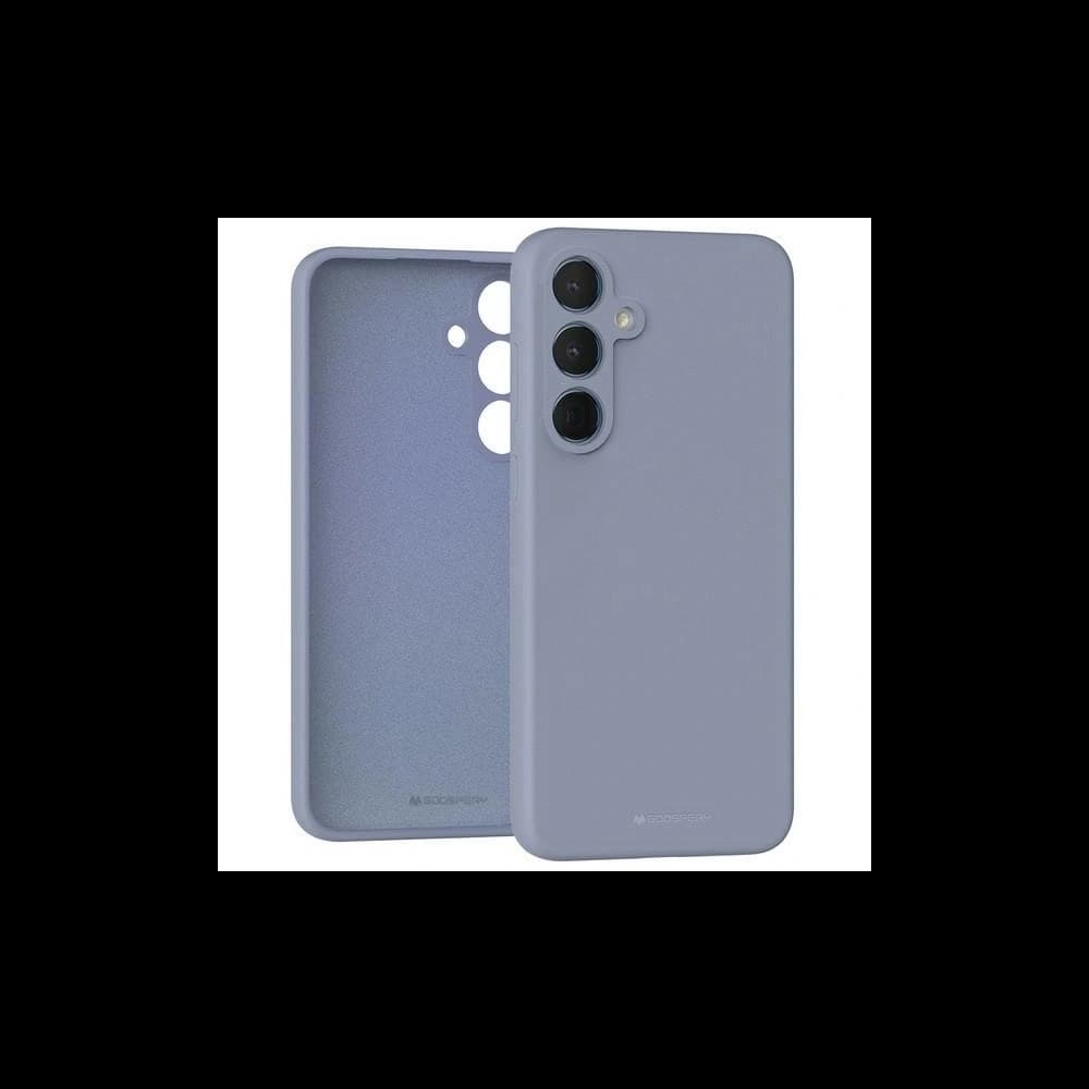 Husă din silicon Mercury pentru Samsung Galaxy A55 lavandă - 1