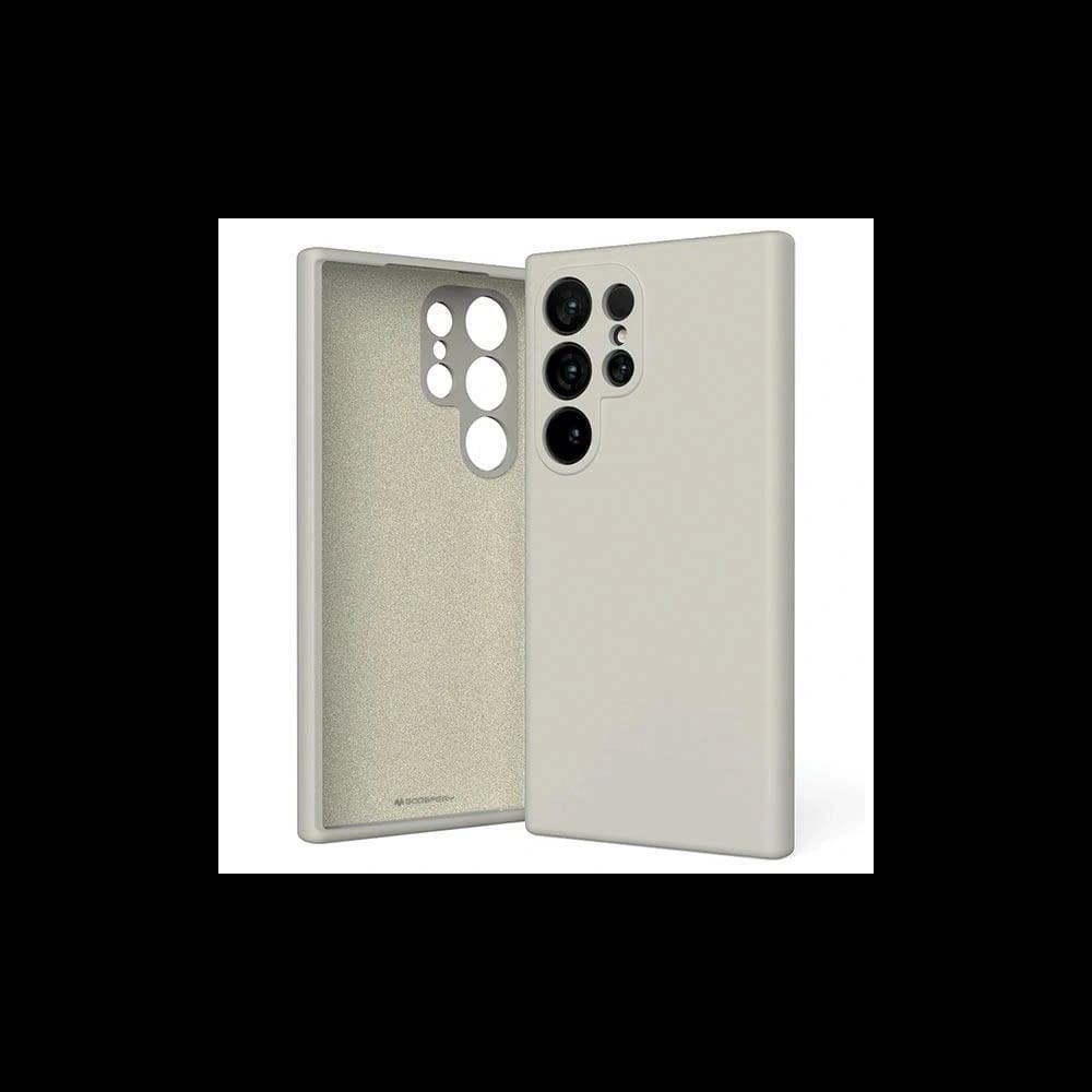 Husa din silicon Mercury pentru Samsung Galaxy S24 Ultra piatră