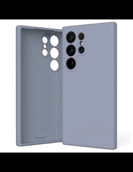 Husa din silicon Mercury pentru Samsung Galaxy S24 Ultra lavandă