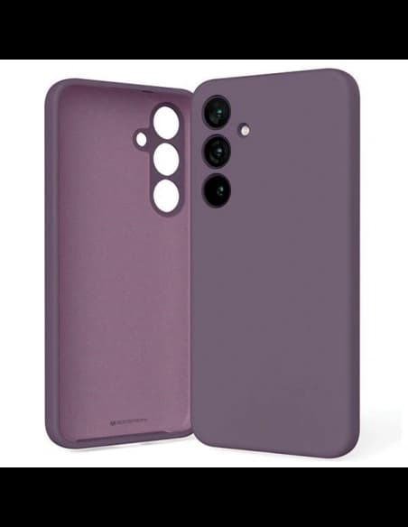 Mercury Silicone Case Samsung Galaxy S24+ Plus purple