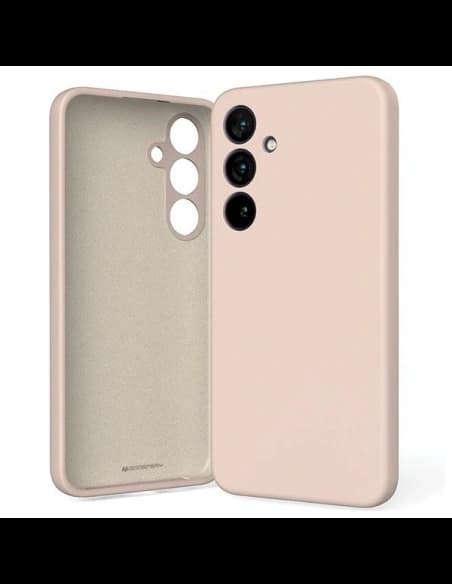 Mercury Silicone Case Samsung Galaxy S24+ Plus pink sandy