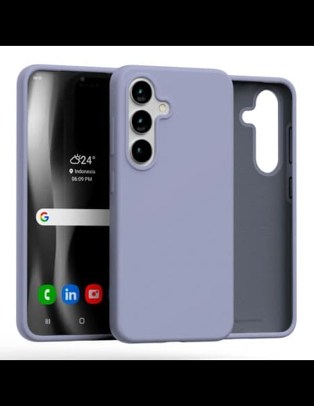 Mercury Silikonhülle Samsung Galaxy S25 Lavendel