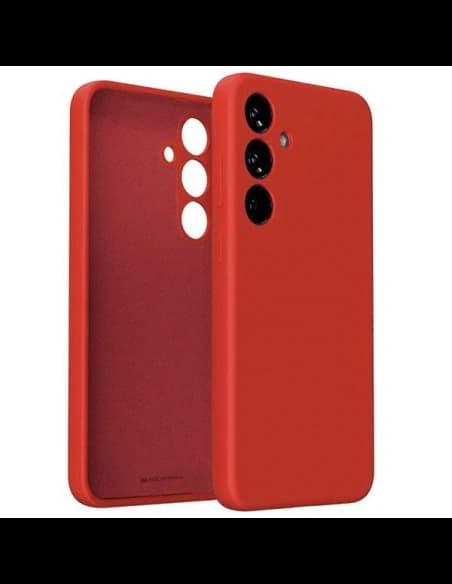 Mercury silikonový obal Samsung Galaxy S23 FE červený