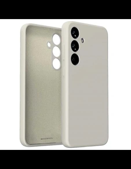 Mercury silikonový obal Samsung Galaxy S23 FE světle šedý