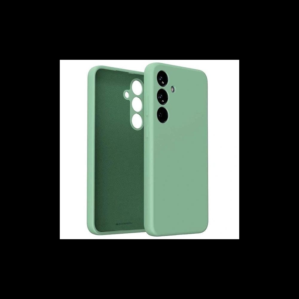 Mercury silikonový kryt Samsung Galaxy S23 FE zelený - 1
