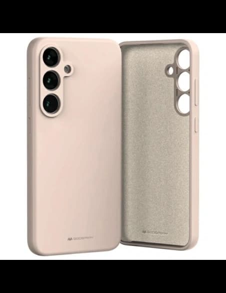 Mercury Szilikon Tok Samsung Galaxy S24 FE homokrózsaszín