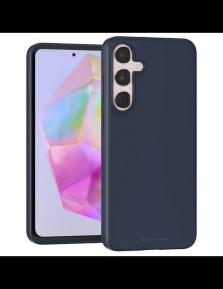 Husă moale Mercury pentru Samsung Galaxy A35, albastră