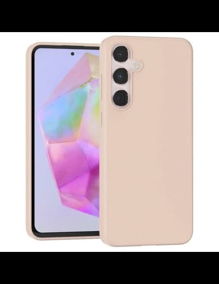 Husa moale Mercury pentru Samsung Galaxy A35 roz nisipos