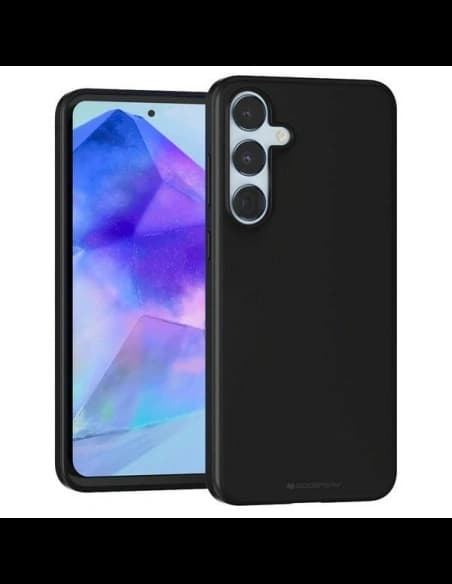 Husa moale Mercury pentru Samsung Galaxy A55 neagră
