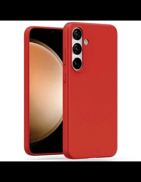 Mercury měkký obal Samsung Galaxy S23 FE červený