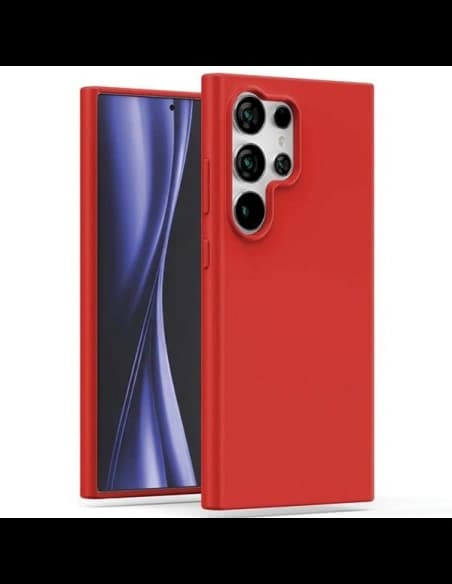 Mercury Soft Case Samsung Galaxy S24 Ultra červená