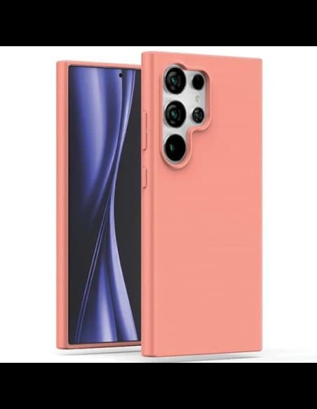 Husa moale Mercury pentru Samsung Galaxy S24 Ultra roz deschis