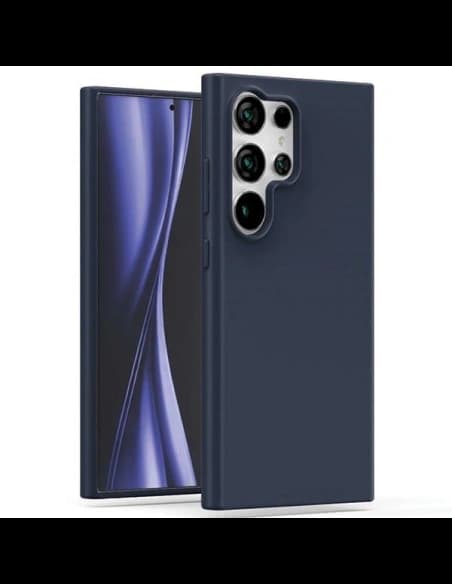 Husa moale Mercury pentru Samsung Galaxy S24 Ultra, albastră