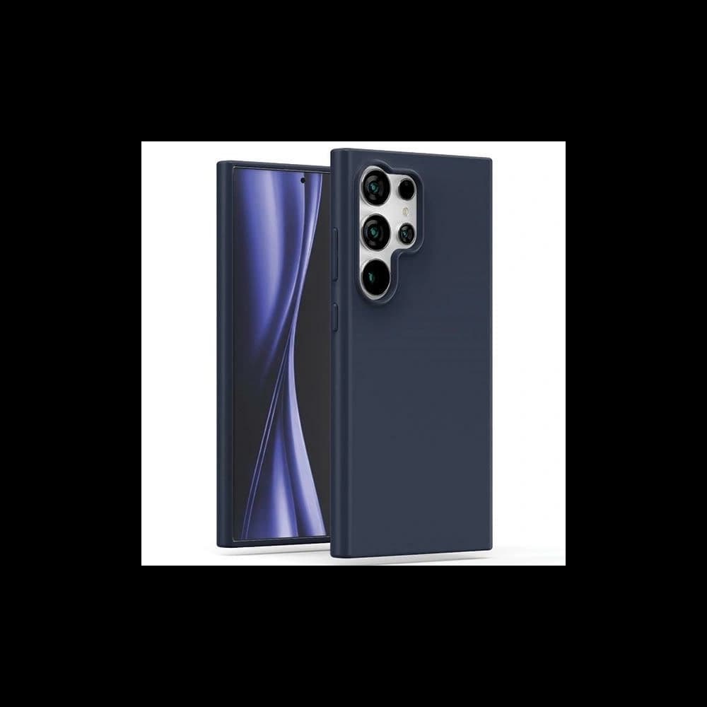 Husa moale Mercury pentru Samsung Galaxy S24 Ultra, albastră