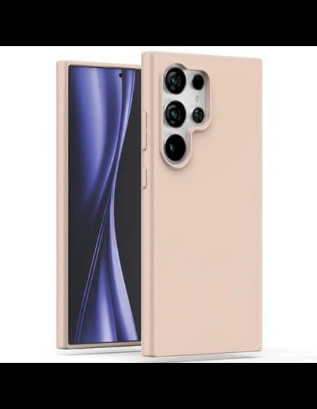 Husa moale Mercury pentru Samsung Galaxy S24 Ultra roz nisipos