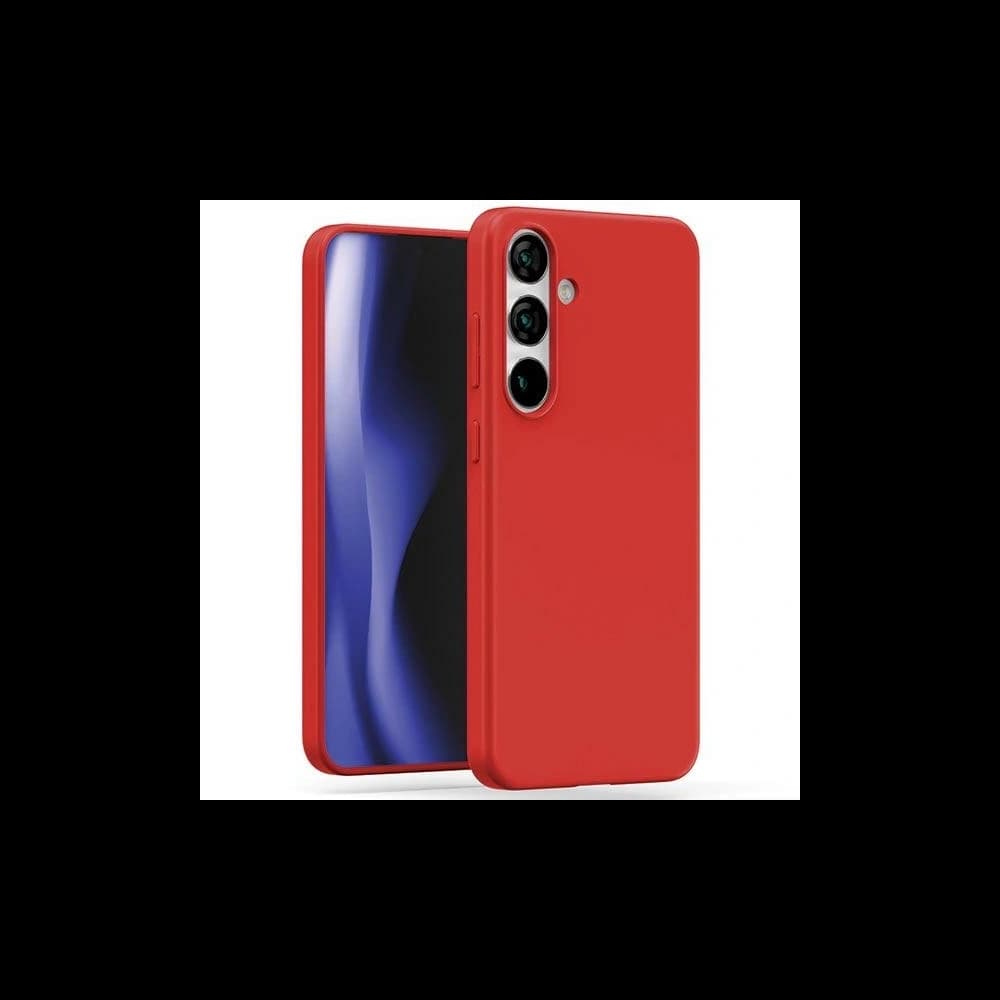 Husa moale Mercury pentru Samsung Galaxy S24+ Plus roșie - 1