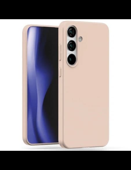 Husă moale Mercury pentru Samsung Galaxy S24+ Plus roz nisipos
