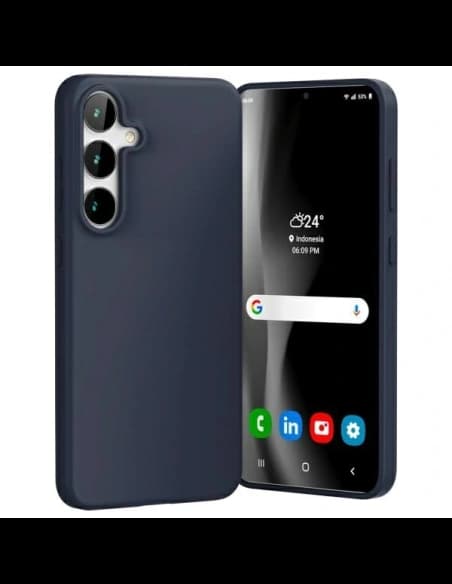 Mercury Puha Tok Samsung Galaxy S24 FE sötétkék