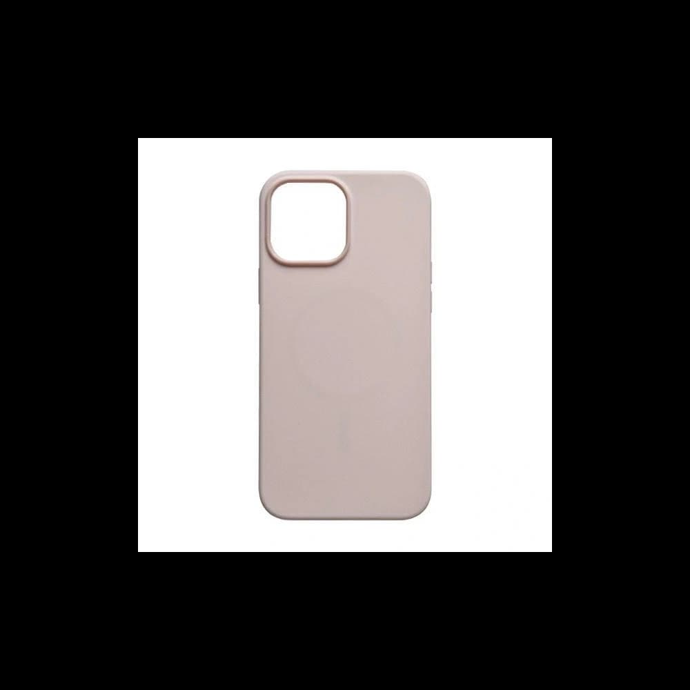 Husa din silicon Mercury MagSafe pentru Apple iPhone 13 mini roz deschis - 1