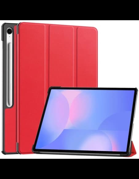 Bizon Case Tab Croc Samsung Galaxy Tab S10 FE+ Plus red