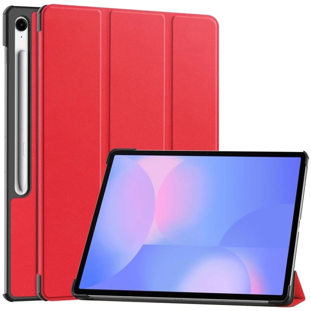 Bizon Case Tab Croc Samsung Galaxy Tab S10 FE+ Plus red
