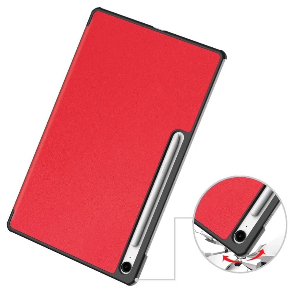 Bizon Case Tab Croc Samsung Galaxy Tab S10 FE+ Plus red - 3