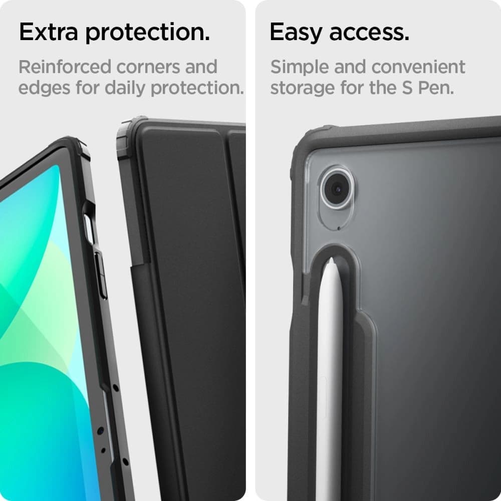 Spigen Ultra Hybrid Pro Samsung Galaxy Tab S10 FE+ Plus 13.1 X620 / X626b Negru - 16