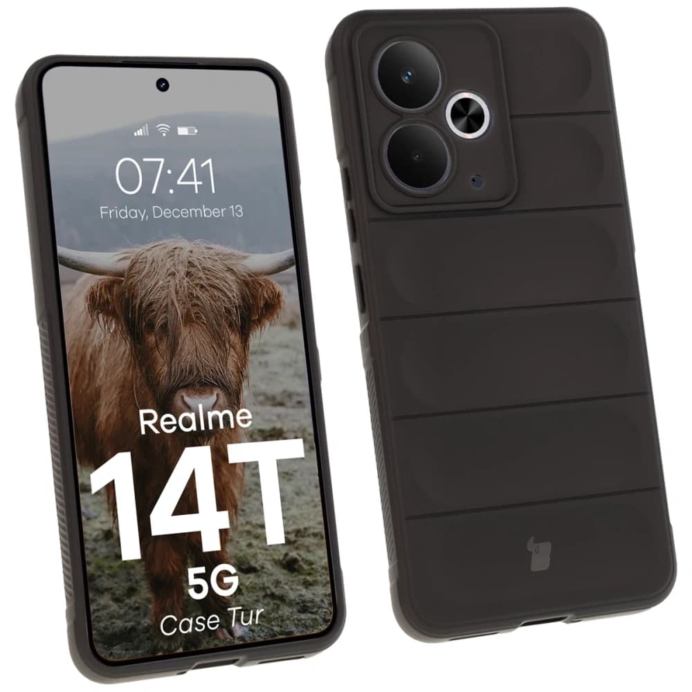 Bizon Case Tur Realme 14T 5G schwarz