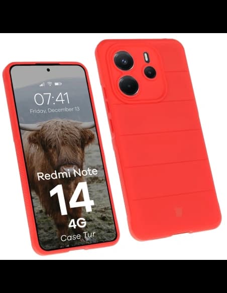 Bizon pouzdro Tur Xiaomi Redmi Note 14 4G červené