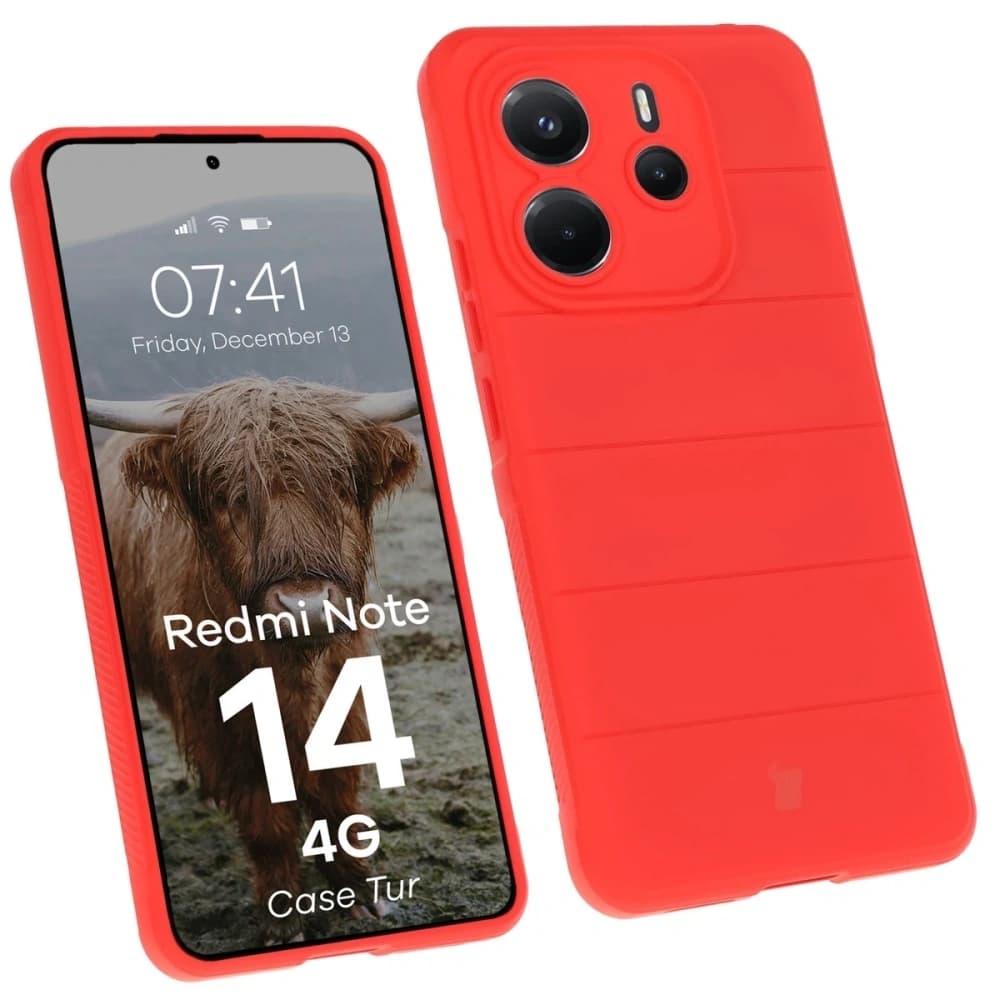 Bizon pouzdro Tur Xiaomi Redmi Note 14 4G červené