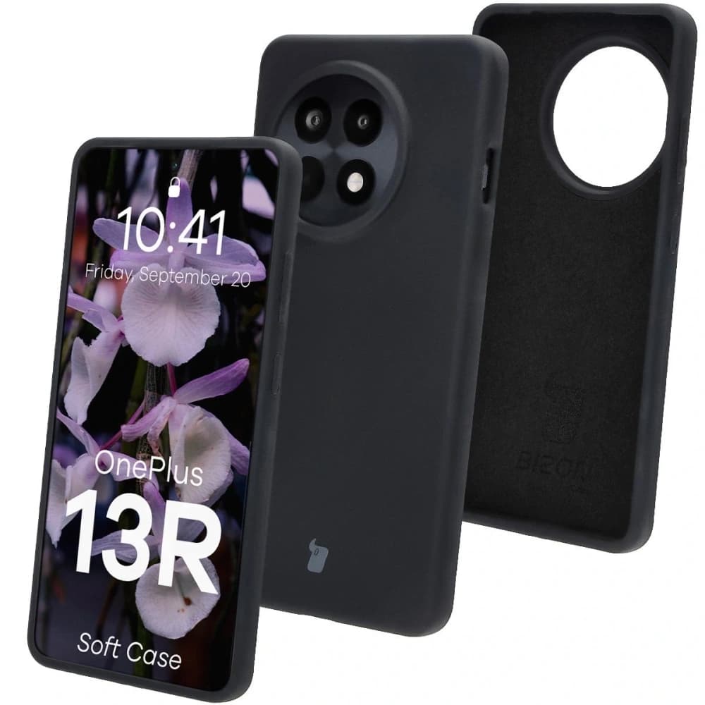 Bizon Soft Case OnePlus 13R černý - 1