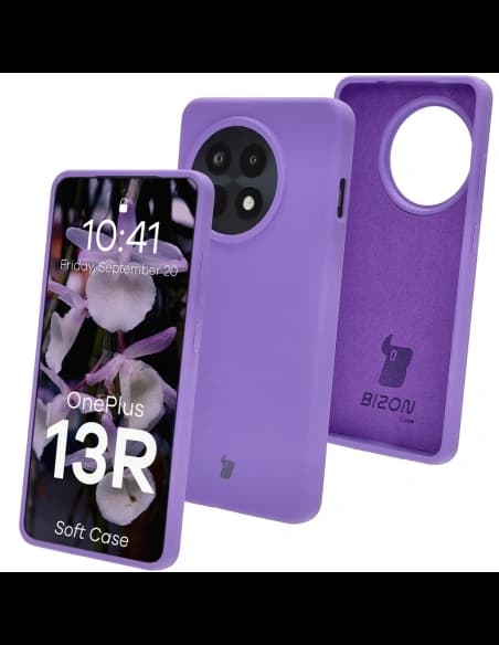 Bizon Soft Case OnePlus 13R fialový
