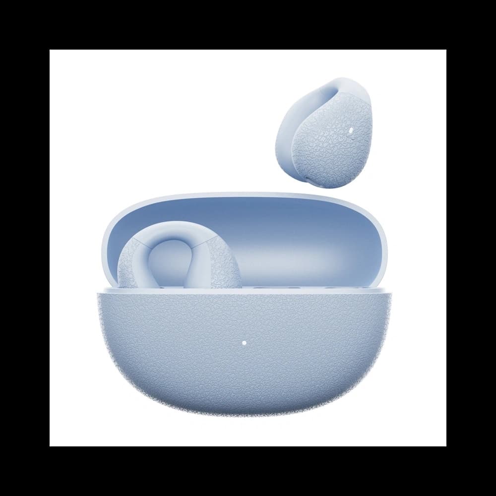 Căști wireless QCY Crossky C10 cu clip Bluetooth 5.4 albastre - 2