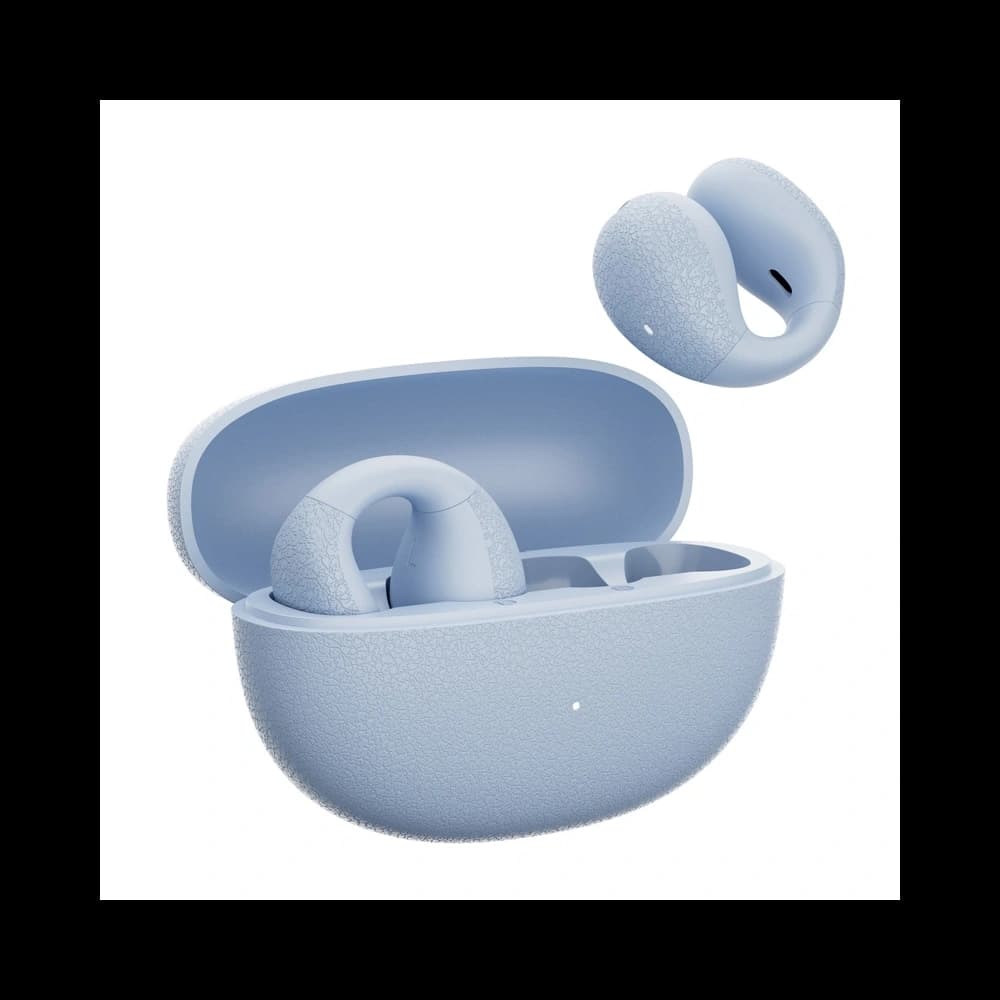 Căști wireless QCY Crossky C10 cu clip Bluetooth 5.4 albastre - 4