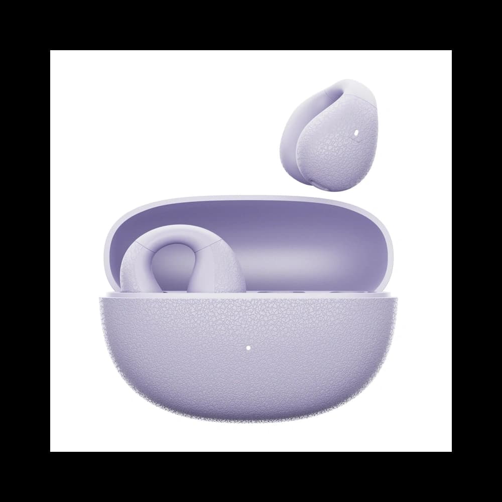 Căști wireless QCY Crossky C10 cu clip, Bluetooth 5.4, violet - 2