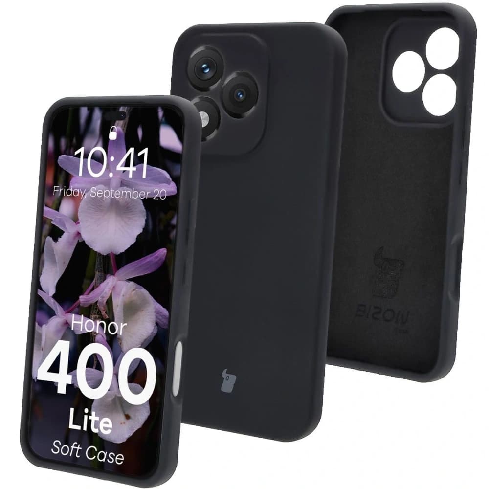 Bizon Soft Case Honor 400 Lite 5G black - 1