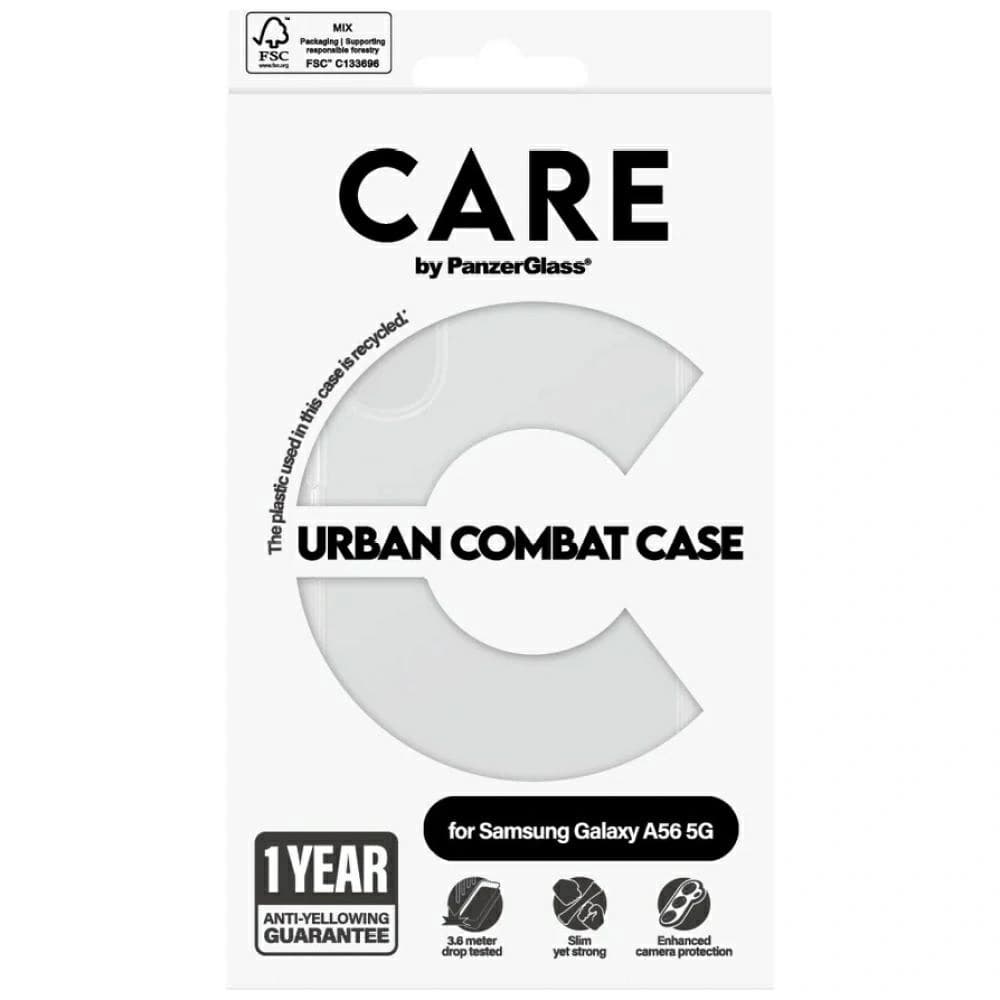 CARE by PanzerGlass Flagship Urban Combat Samsung Galaxy A56 5G átlátszó - 4