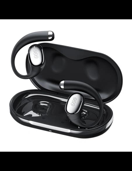 QCY Crossky R70 Bluetooth 6.0 Klipová bezdrátová sluchátka černá