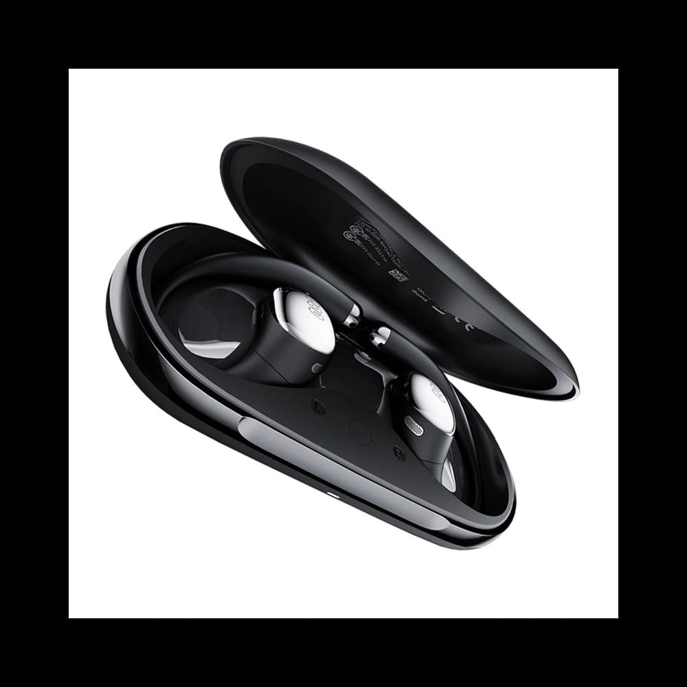 Căști wireless Bluetooth 6.0 QCY Crossky R70 cu clip, negre - 3