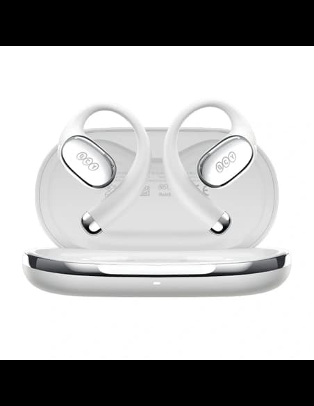 QCY Crossky R70 Bluetooth 6.0 Klipsová bezdrátová sluchátka šedá