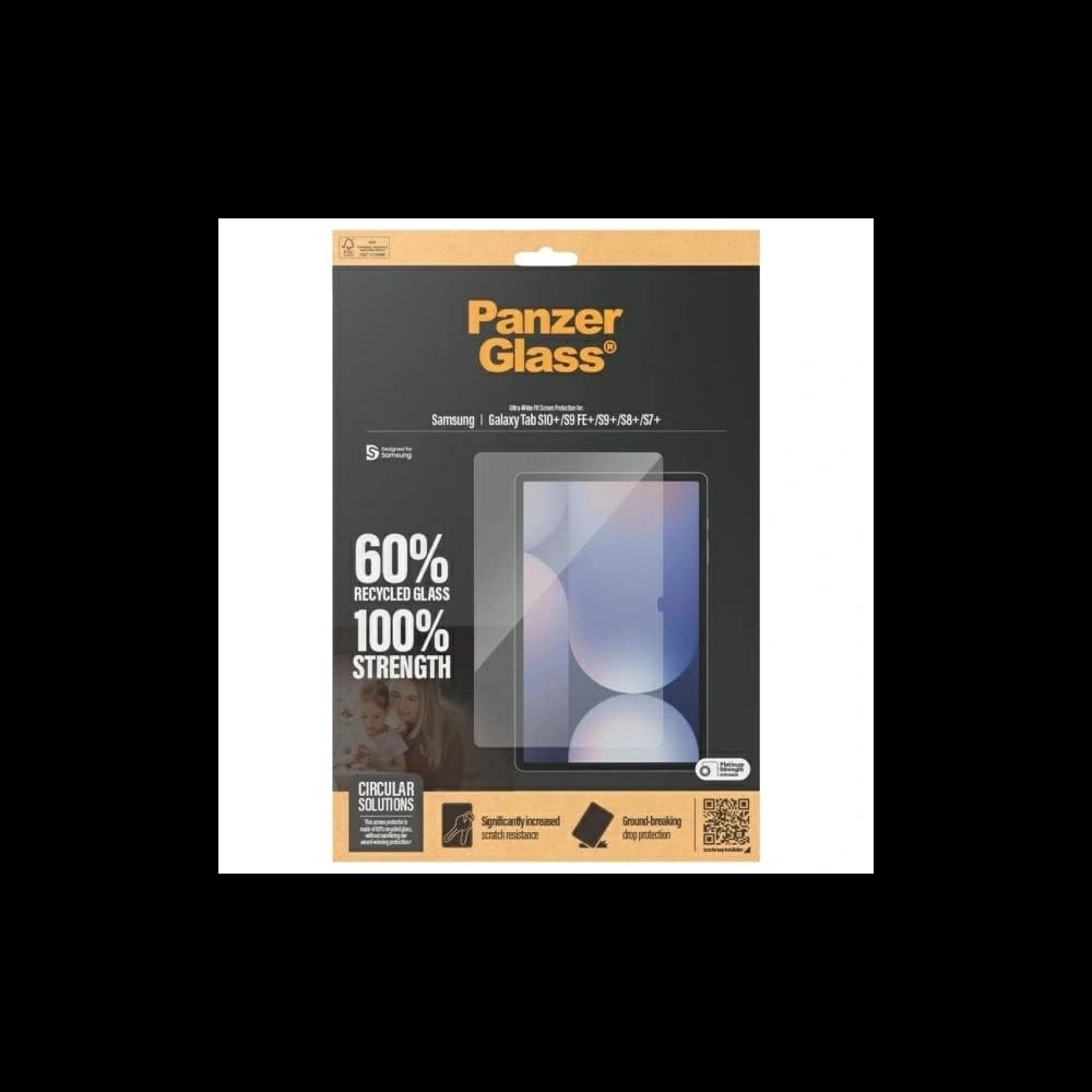 PanzerGlass Ultra-Wide Fit Samsung Galaxy Tab S7+ Plus / S8+ Plus / S9+ Plus / S9 FE+ Plus / S10+ Plus - 4