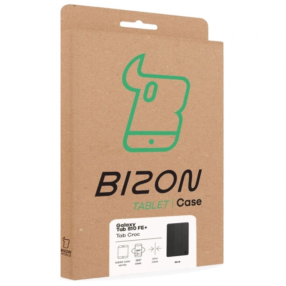 Caz Bizon Tab Croc Samsung Galaxy Tab S10 FE+ Plus negru - 8