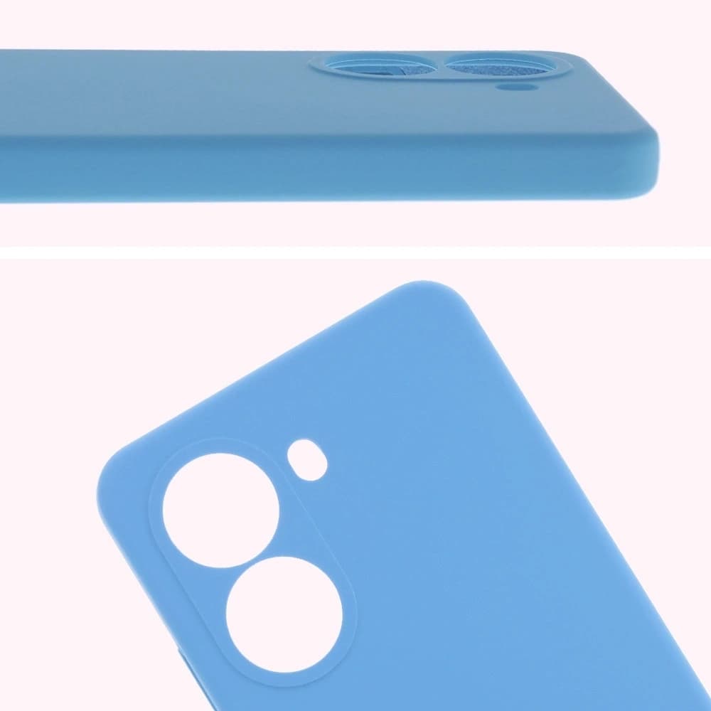 Husa moale Bizon pentru Xiaomi POCO X7 Pro albastră - 5