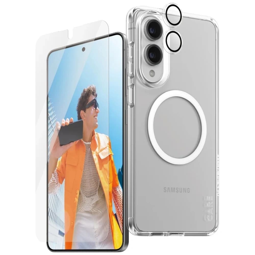 CARE von PanzerGlass Flagship 3in1 Set Samsung Galaxy S25 Edge - 2